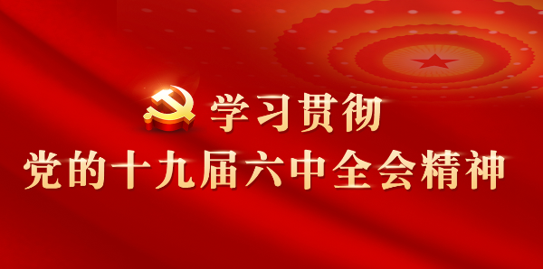 学习贯彻党的十九届六中全会精神